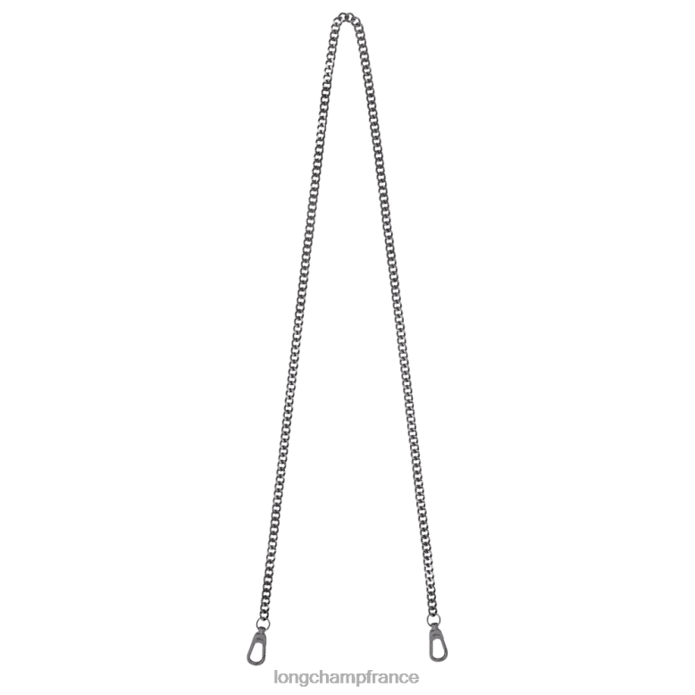 métal noir femmes bandoulière chaîne accessoires Longchamp Z6ZTP1083