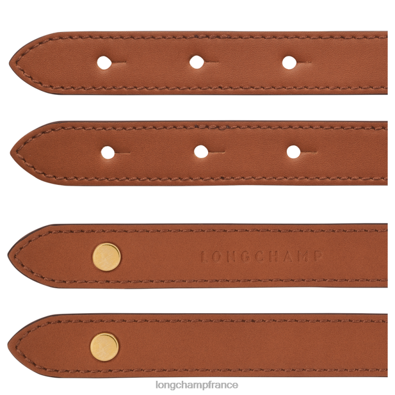 Cognac femmes ceinture de box-trot accessoires Longchamp Z6ZTP946