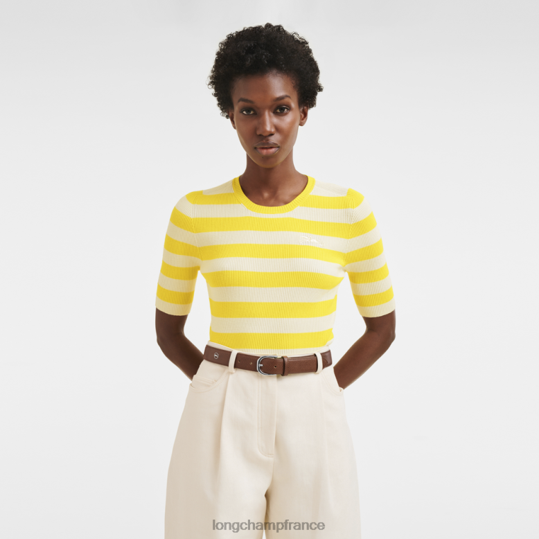 Cognac femmes ceinture pliante accessoires Longchamp Z6ZTP918