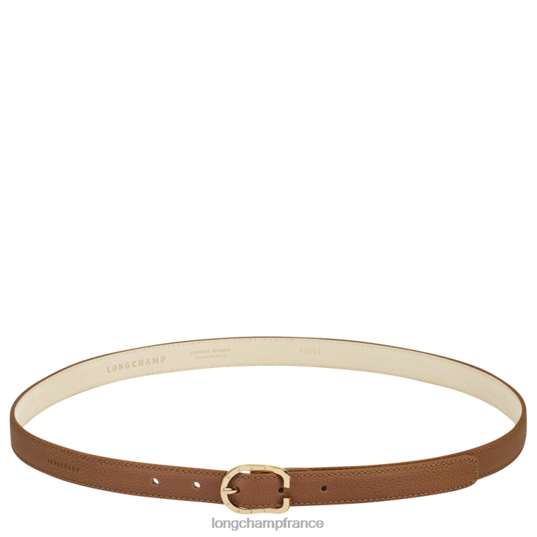 caramel femmes ceinture le foulonne accessoires Longchamp Z6ZTP927