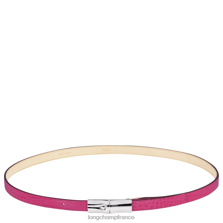 fuchsia femmes ceinture roseau accessoires Longchamp Z6ZTP915