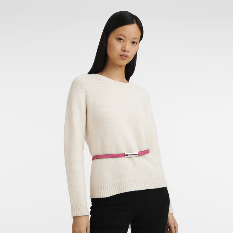 fuchsia femmes ceinture roseau accessoires Longchamp Z6ZTP915