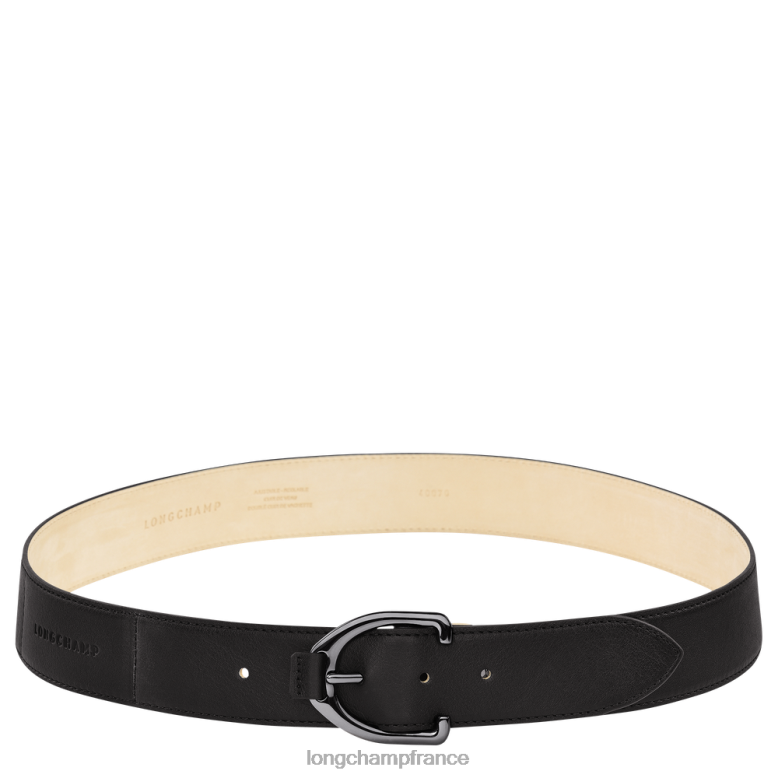 noir femmes ceinture 3D accessoires Longchamp Z6ZTP947