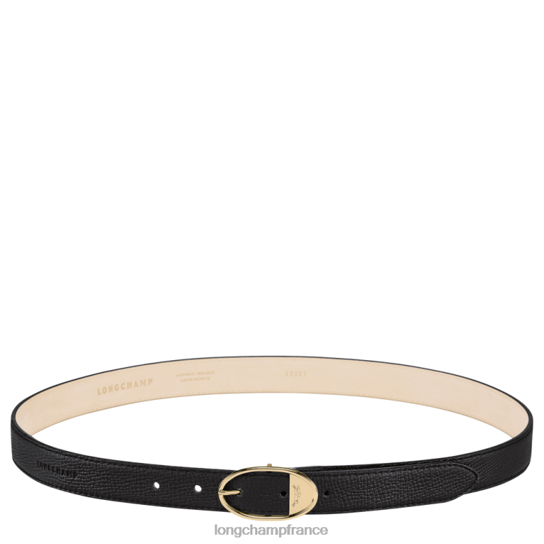 noir femmes ceinture de boîte aux lettres accessoires Longchamp Z6ZTP922