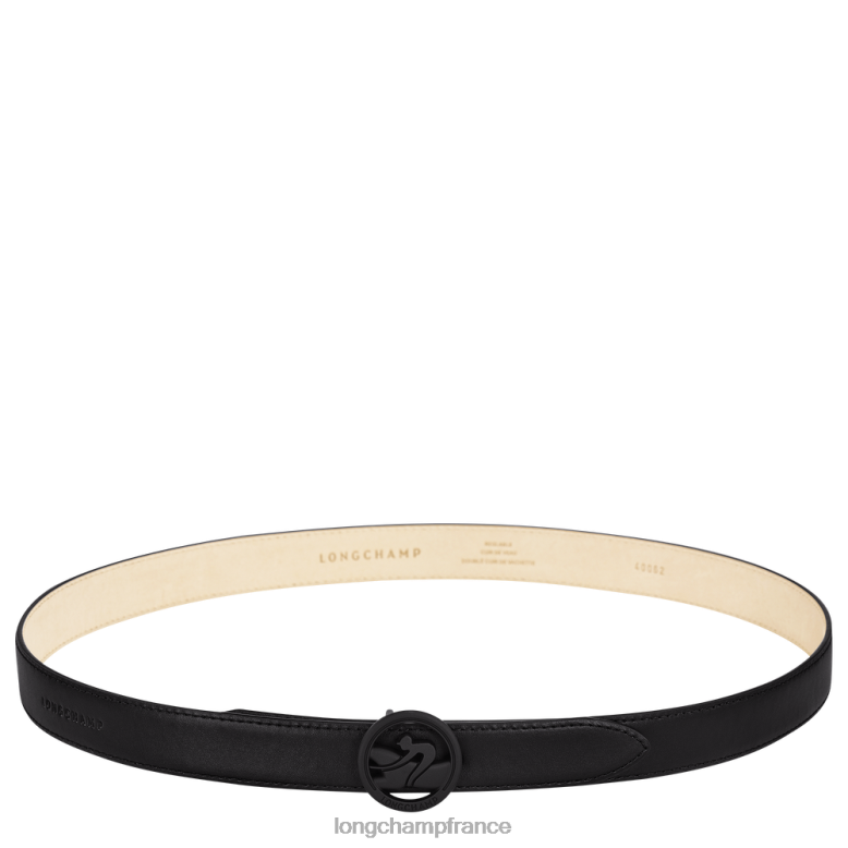 noir femmes ceinture de box-trot accessoires Longchamp Z6ZTP936