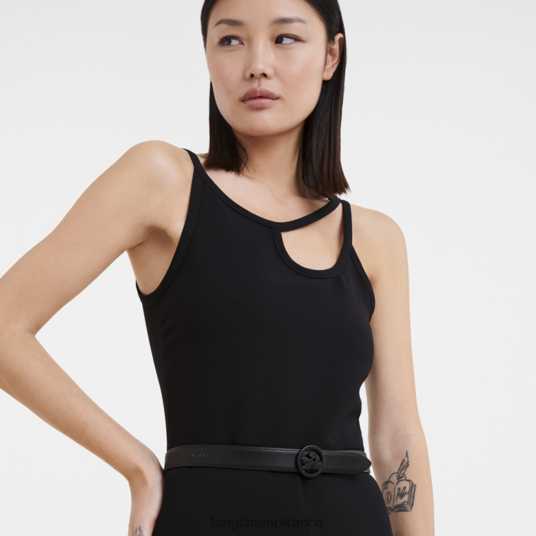 noir femmes ceinture de box-trot accessoires Longchamp Z6ZTP936