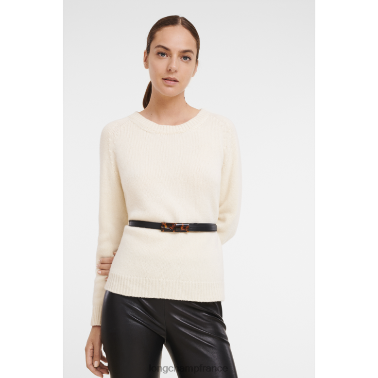 noir femmes ceinture roseau accessoires Longchamp Z6ZTP907