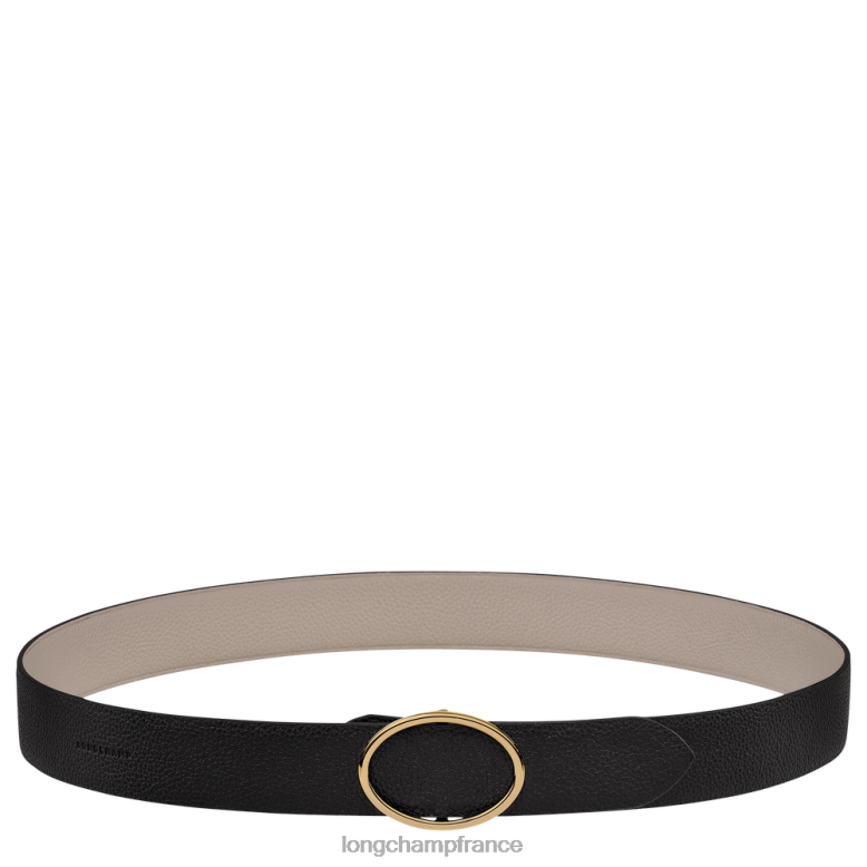 noir/tourterelle femmes ceinture le foulonne accessoires Longchamp Z6ZTP961