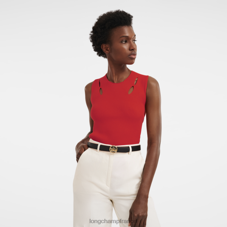 végétal/noir femmes ceinture de box-trot accessoires Longchamp Z6ZTP939