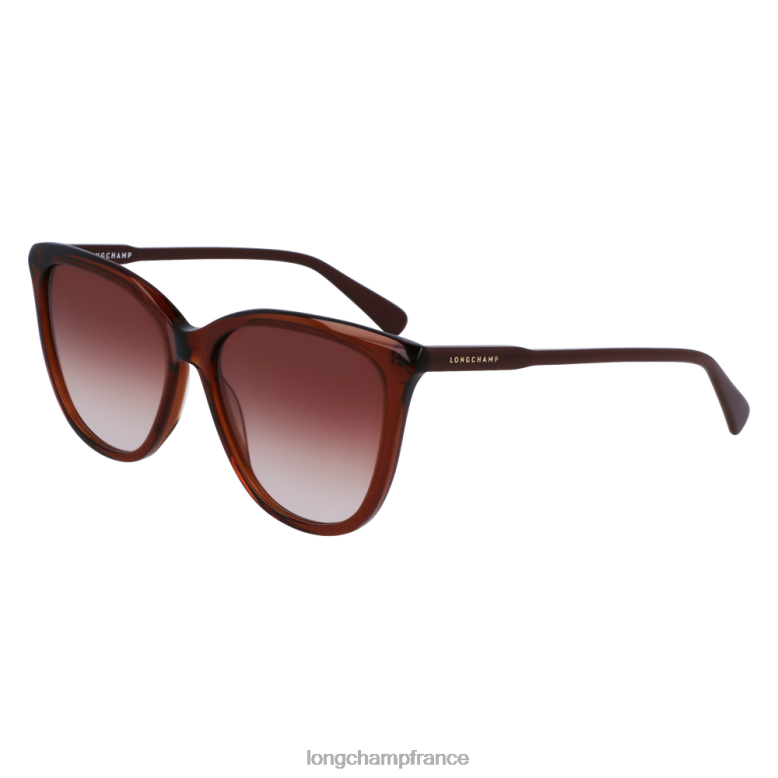 marron/beige femmes lunettes de soleil de la collection automne/hiver 2022 accessoires Longchamp Z6ZTP906