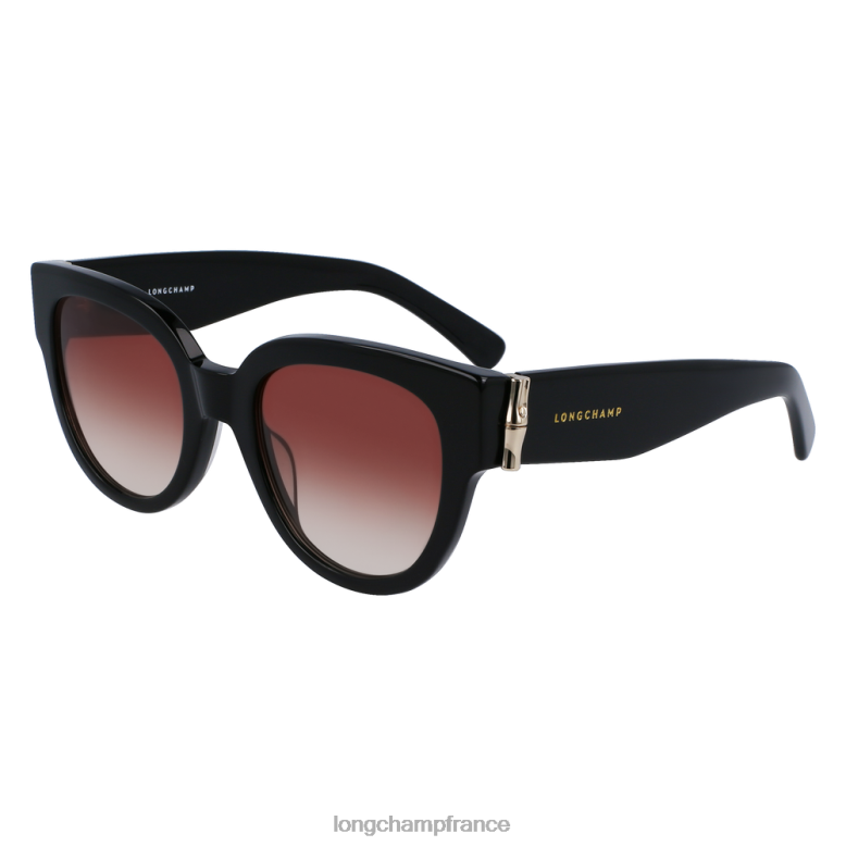 noir femmes lunettes de soleil collection printemps/été 2023 accessoires Longchamp Z6ZTP885
