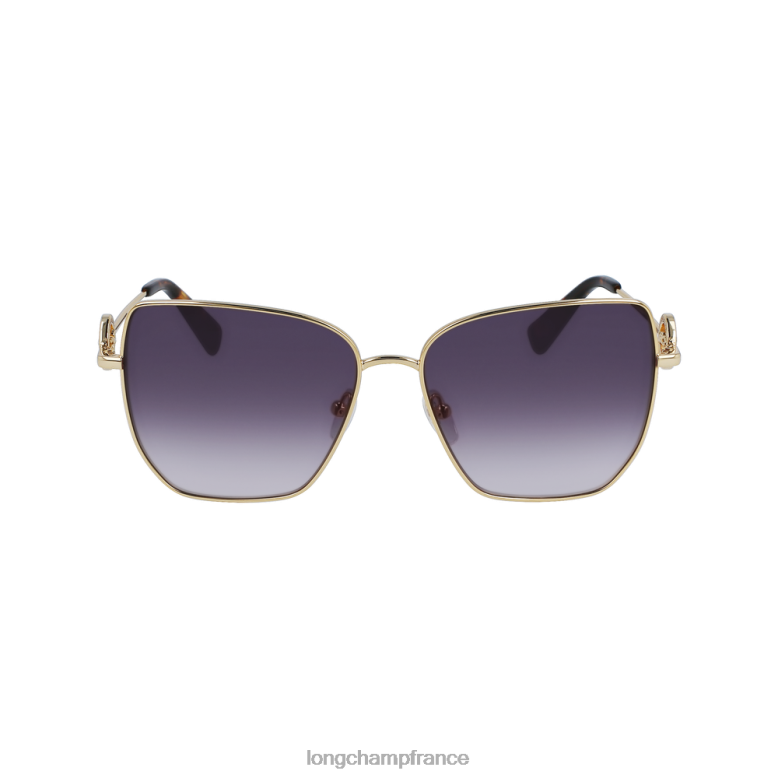 or/violet femmes lunettes de soleil collection printemps/été 2023 accessoires Longchamp Z6ZTP884