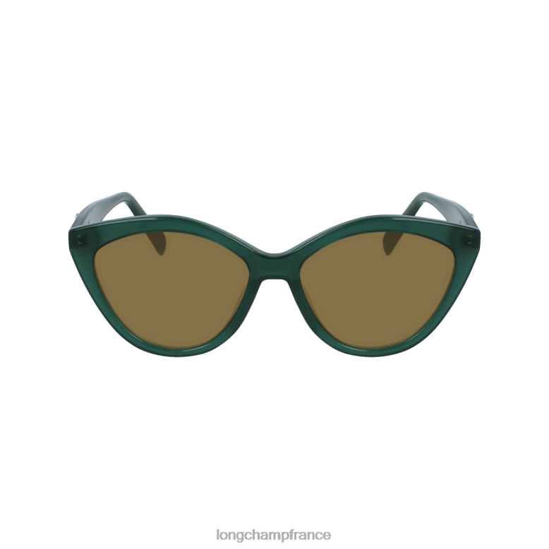 vert femmes lunettes de soleil collection printemps/été 2023 accessoires Longchamp Z6ZTP894