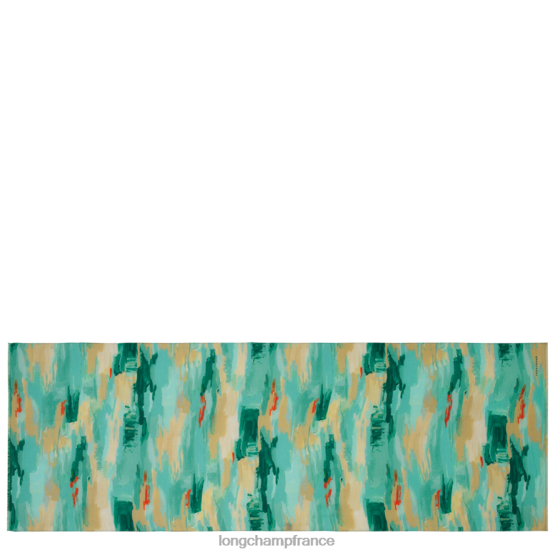 aqua femmes étole collection printemps/été 2023 accessoires Longchamp Z6ZTP1000
