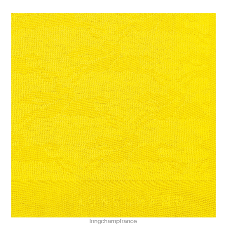 citron femmes étole collection printemps/été 2023 accessoires Longchamp Z6ZTP983