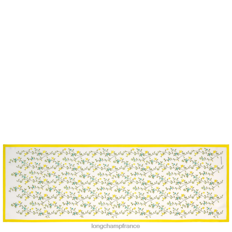 citron femmes étole collection printemps/été 2023 accessoires Longchamp Z6ZTP997