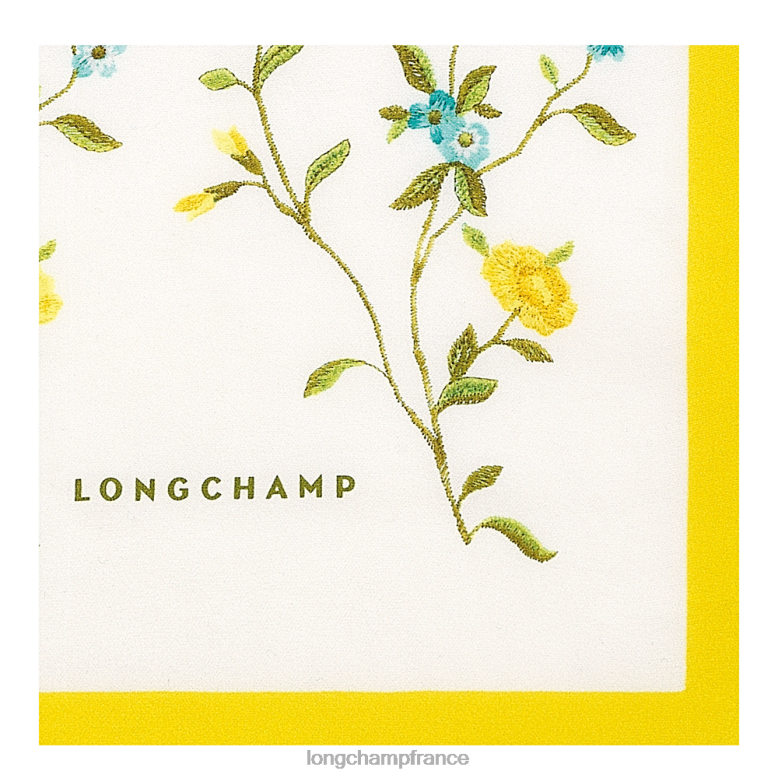 citron femmes étole collection printemps/été 2023 accessoires Longchamp Z6ZTP997