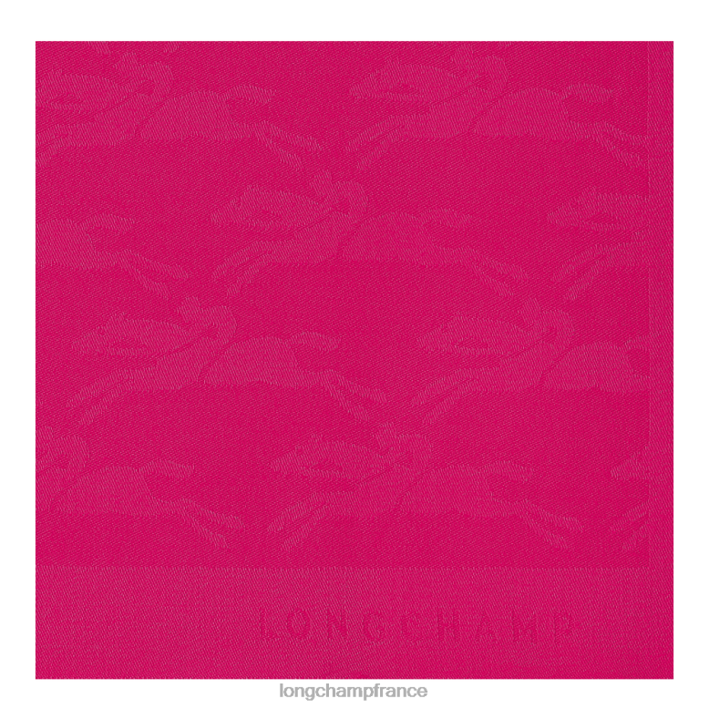 fuchsia femmes étole collection printemps/été 2023 accessoires Longchamp Z6ZTP985