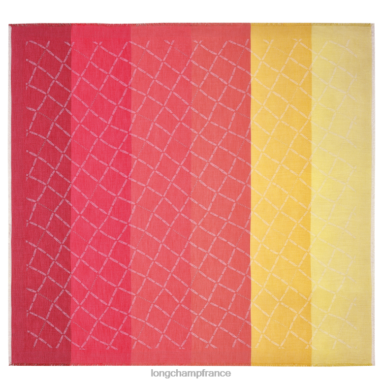 jaune femmes étole collection printemps/été 2023 accessoires Longchamp Z6ZTP998