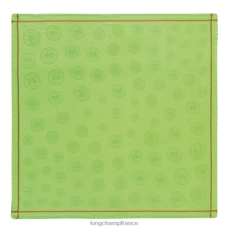 lumière verte femmes châle de la collection printemps/été 2023 accessoires Longchamp Z6ZTP978