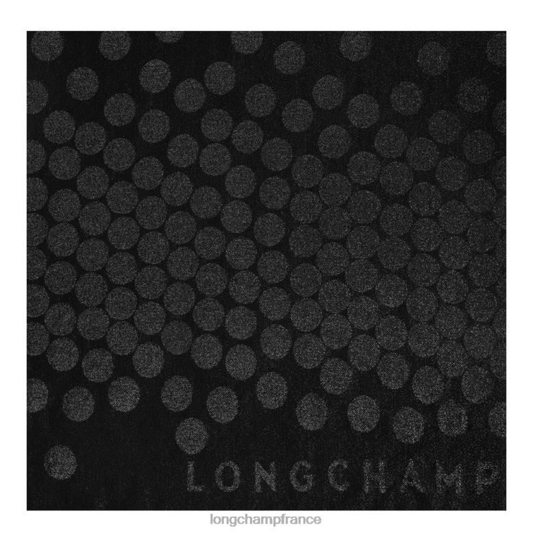 noir femmes étole collection printemps/été 2023 accessoires Longchamp Z6ZTP991