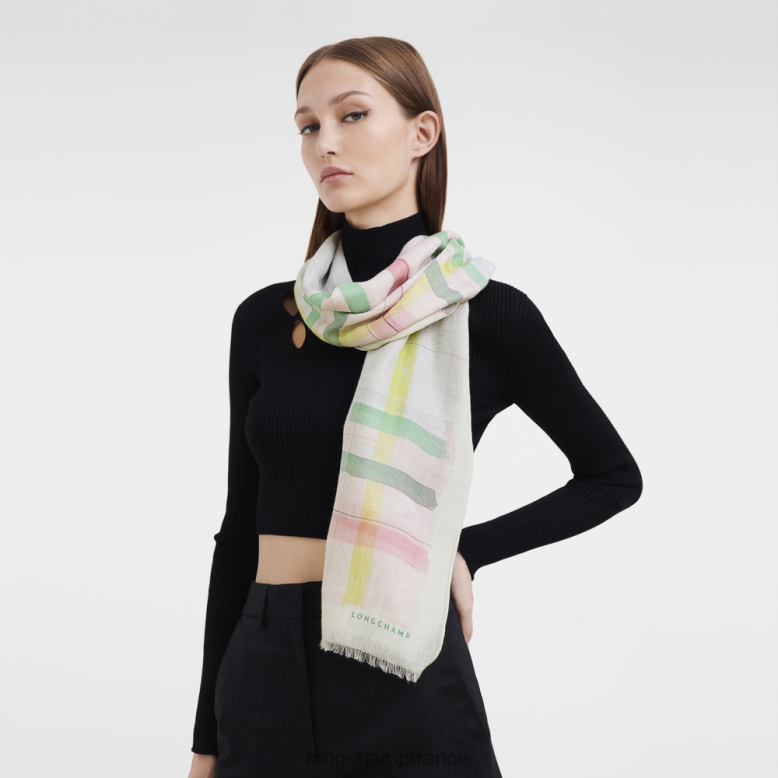 rose femmes étole collection printemps/été 2023 accessoires Longchamp Z6ZTP994