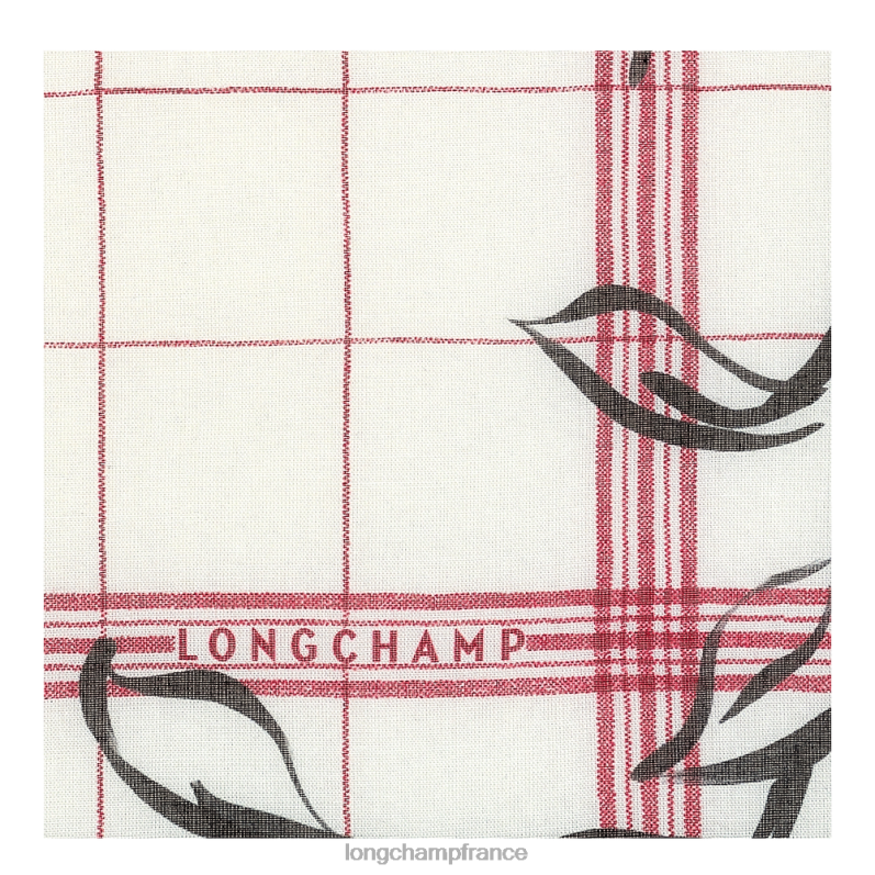 rouge femmes étole collection printemps/été 2022 accessoires Longchamp Z6ZTP981