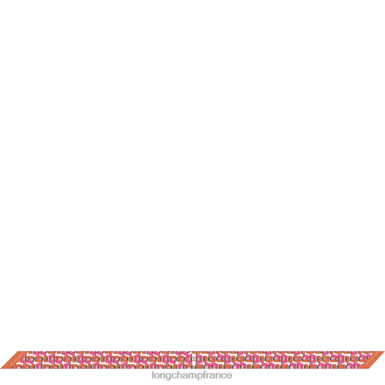 orange femmes bandeau collection printemps/été 2023 accessoires Longchamp Z6ZTP1023