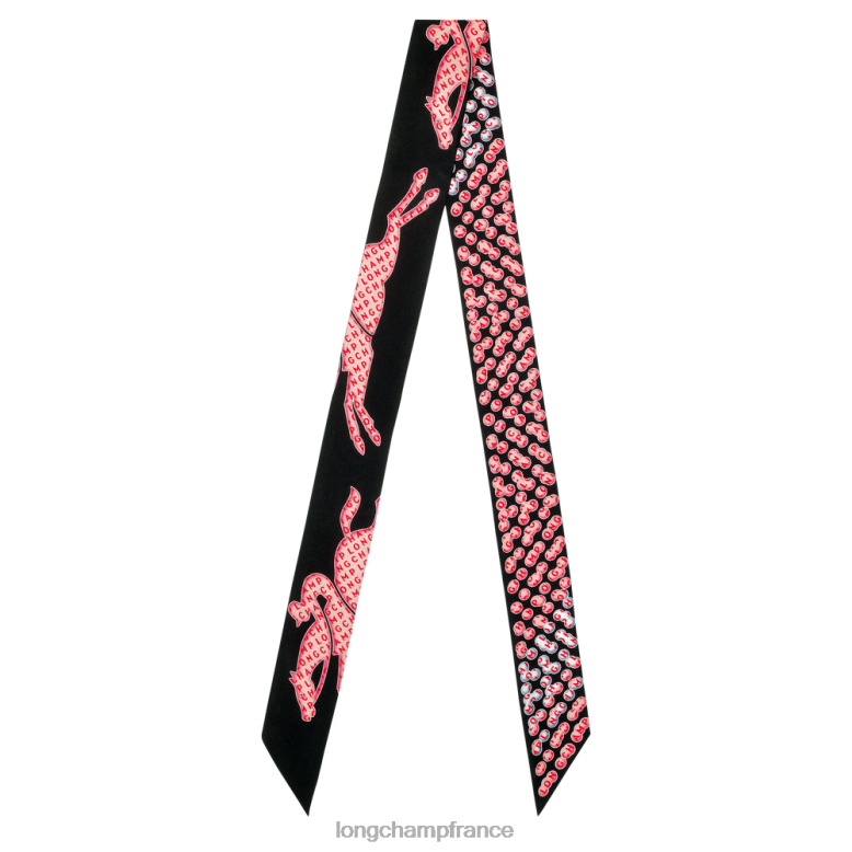 noir femmes bandeau collection printemps/été 2023 accessoires Longchamp Z6ZTP1062