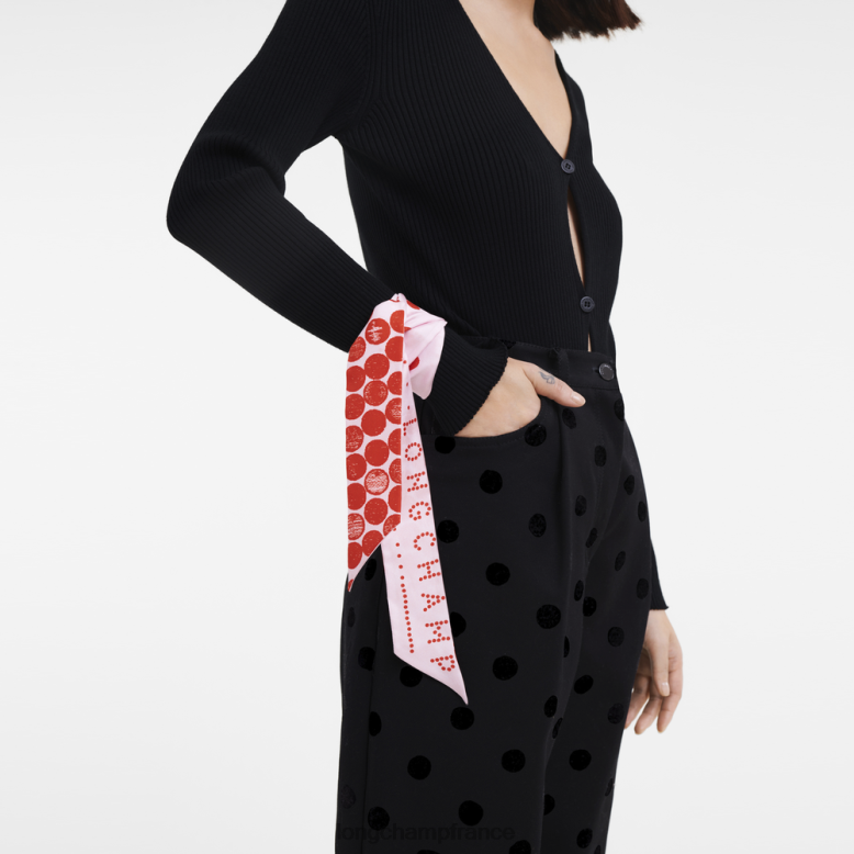 rose femmes bandeau collection printemps/été 2023 accessoires Longchamp Z6ZTP1067