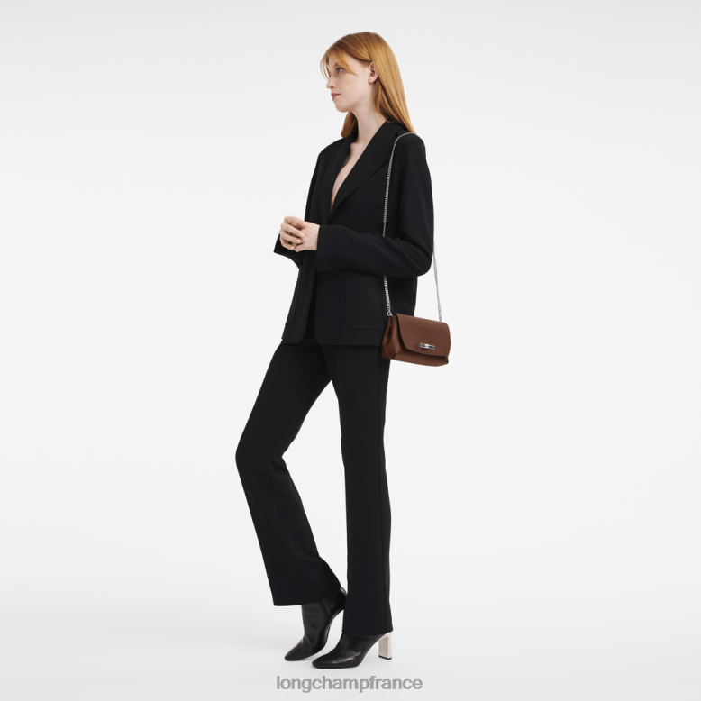 ébène femmes pochette roseau maroquinerie Longchamp Z6ZTP247