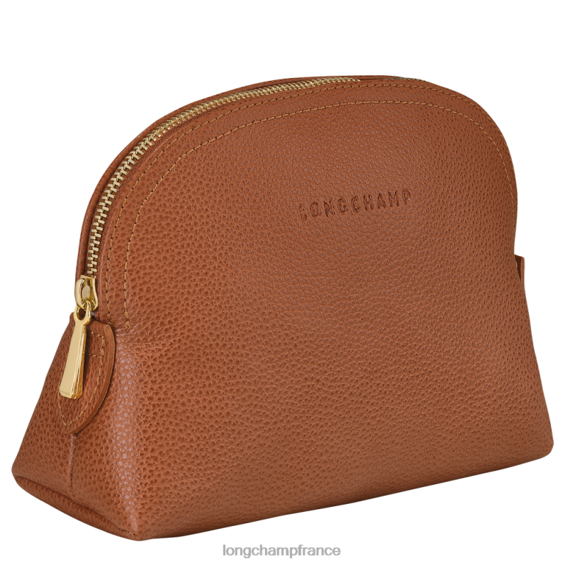 caramel femmes pochette le foulonne maroquinerie Longchamp Z6ZTP695