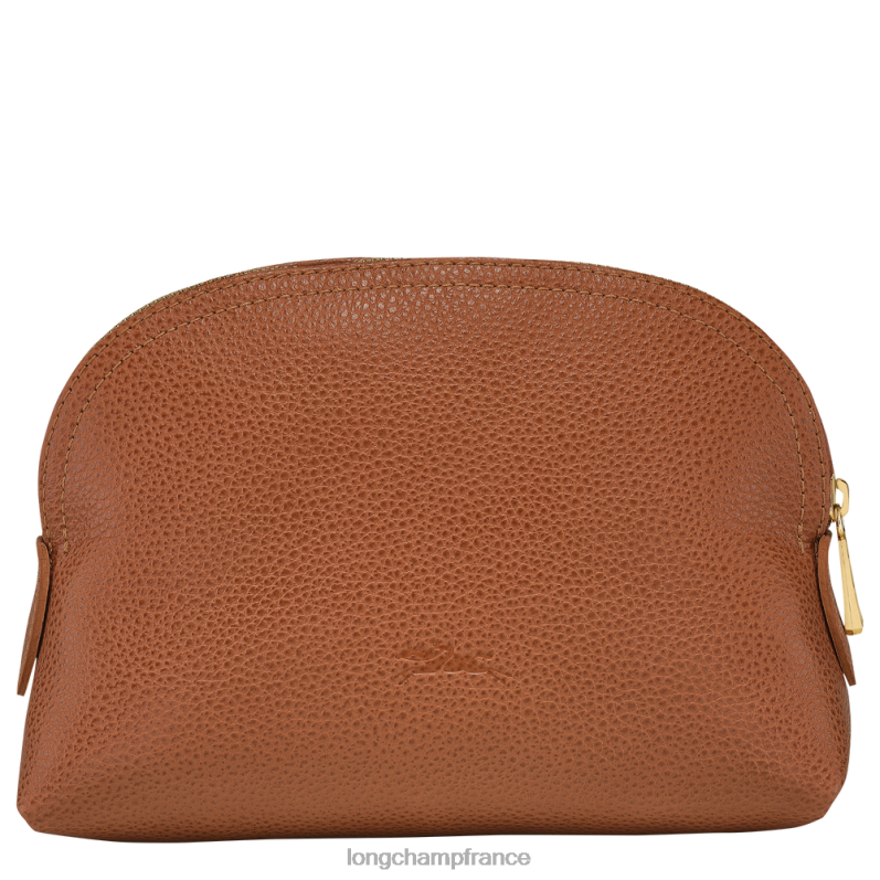 caramel femmes pochette le foulonne maroquinerie Longchamp Z6ZTP695