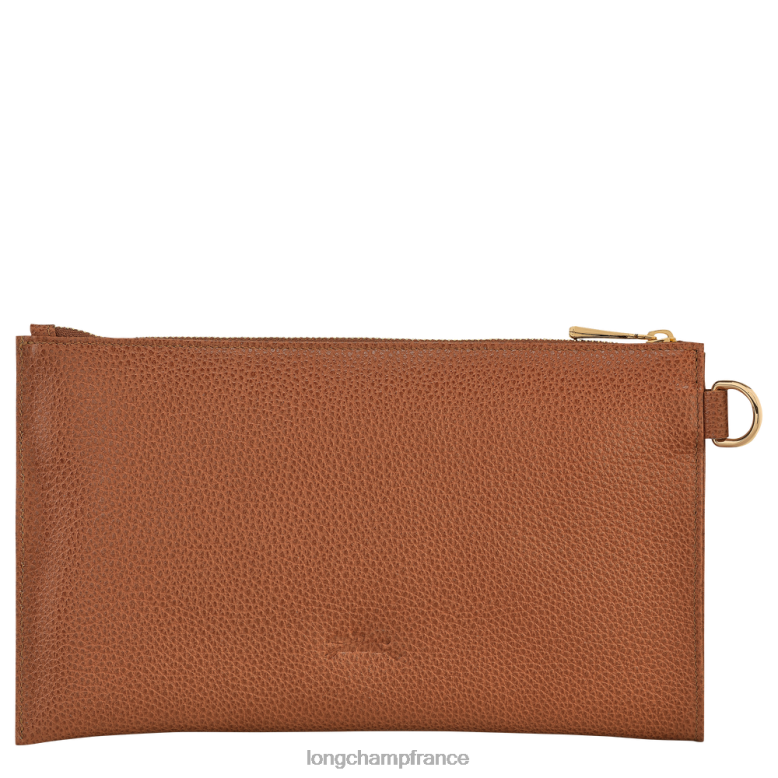 caramel femmes pochette le foulonne maroquinerie Longchamp Z6ZTP701
