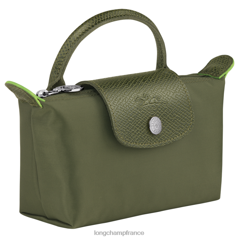 forêt femmes pochette verte le pliage avec poignée maroquinerie Longchamp Z6ZTP670
