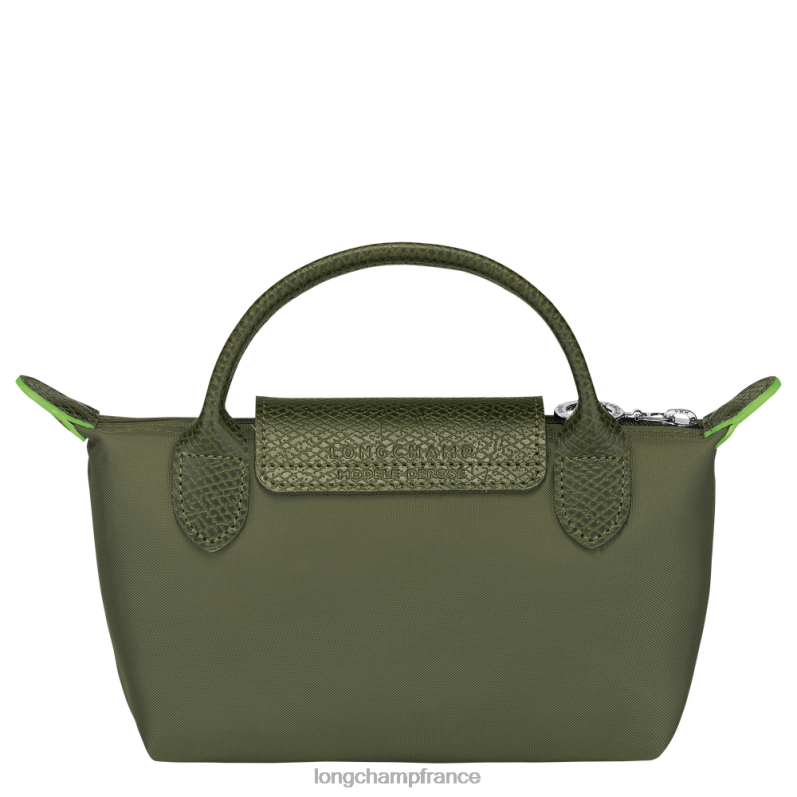 forêt femmes pochette verte le pliage avec poignée maroquinerie Longchamp Z6ZTP670