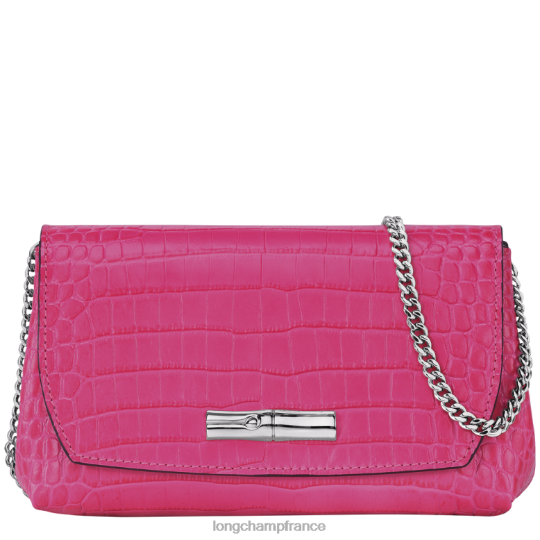 fuchsia femmes pochette roseau maroquinerie Longchamp Z6ZTP258