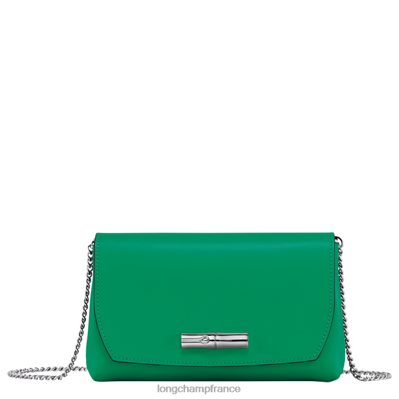 herbe/feu vert femmes pochette roseau maroquinerie Longchamp Z6ZTP248