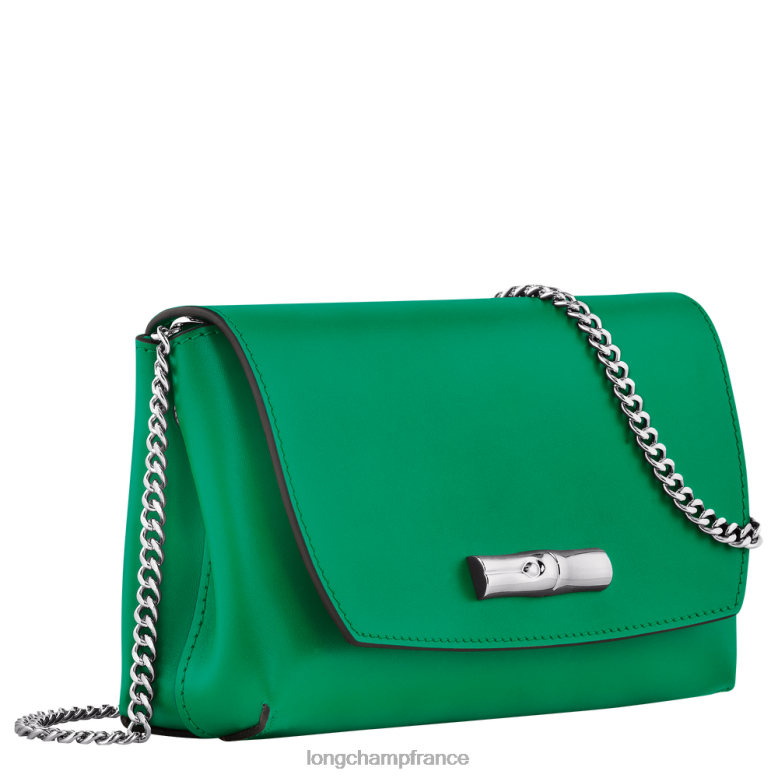 herbe/feu vert femmes pochette roseau maroquinerie Longchamp Z6ZTP248