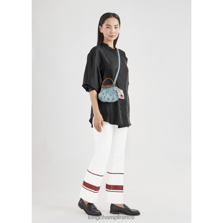 lagune femmes sac en filet le pliage maroquinerie Longchamp Z6ZTP219