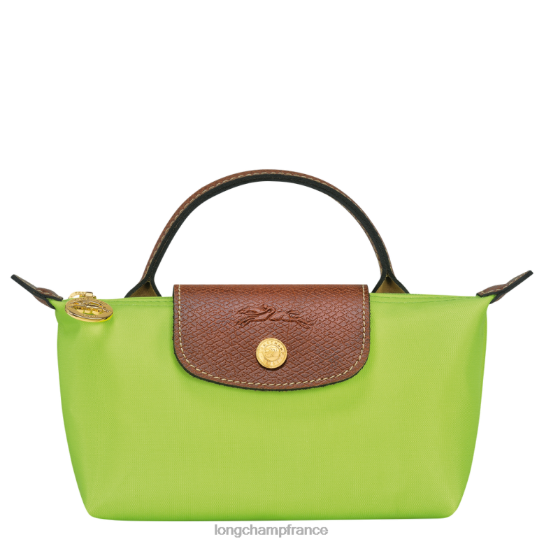 lumière verte femmes pochette originale le pliage avec poignée maroquinerie Longchamp Z6ZTP663