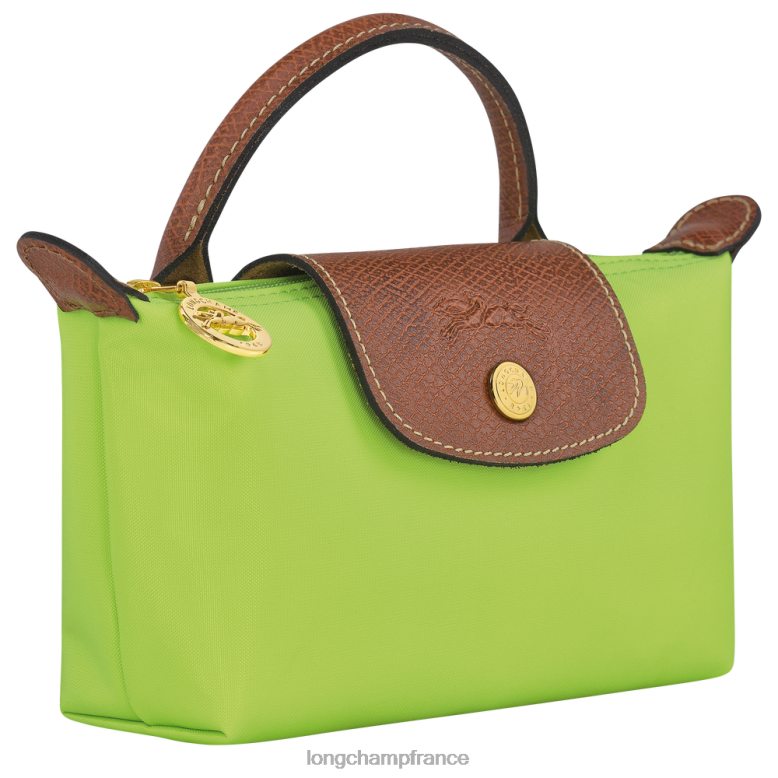 lumière verte femmes pochette originale le pliage avec poignée maroquinerie Longchamp Z6ZTP663