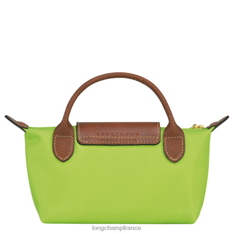 lumière verte femmes pochette originale le pliage avec poignée maroquinerie Longchamp Z6ZTP663