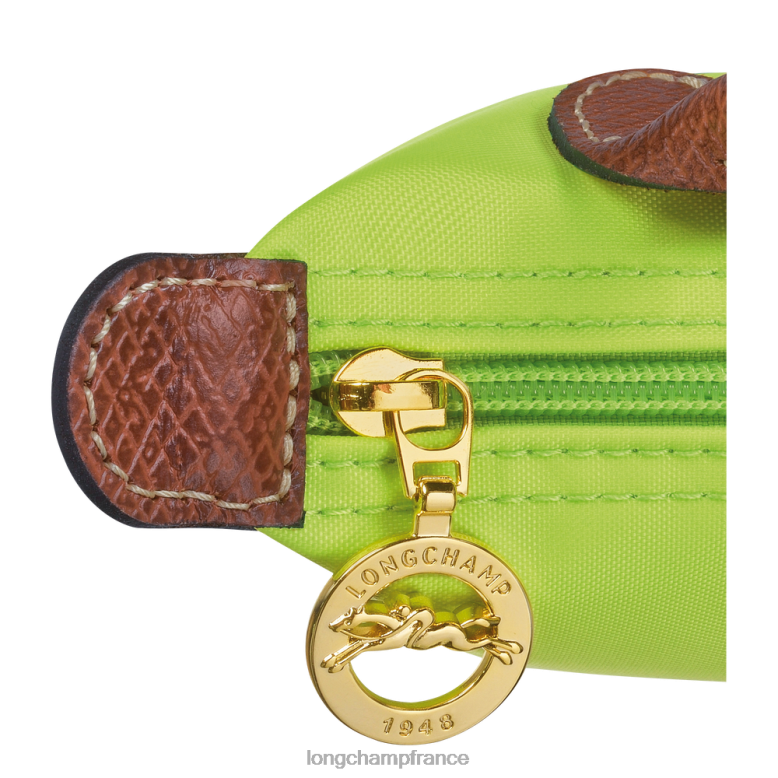 lumière verte femmes pochette originale le pliage avec poignée maroquinerie Longchamp Z6ZTP663