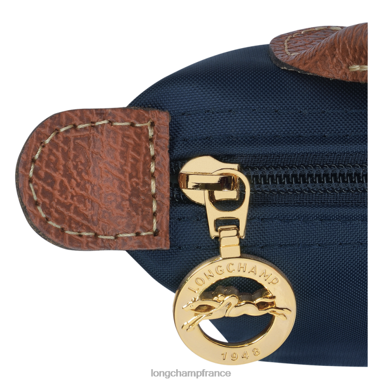marine femmes pochette originale le pliage avec poignée maroquinerie Longchamp Z6ZTP665