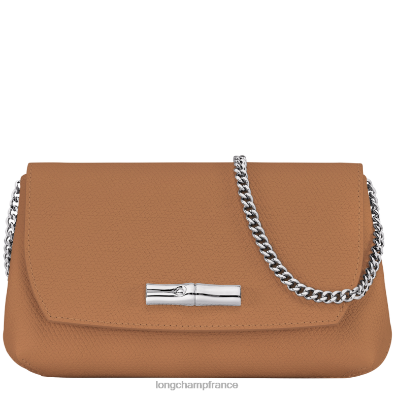 naturel femmes pochette roseau maroquinerie Longchamp Z6ZTP251