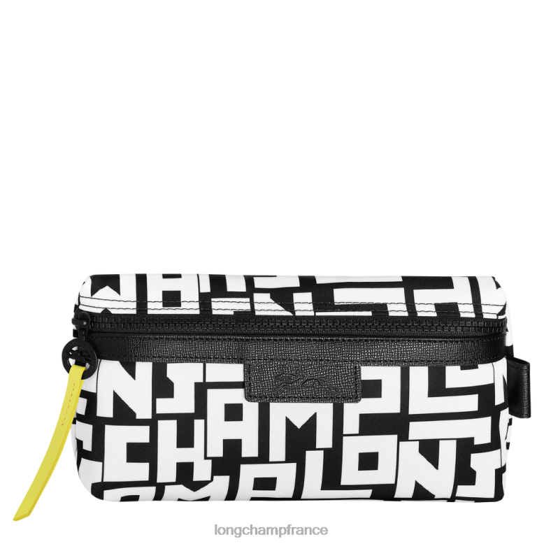 noir blanc femmes pochette lgp le pliage maroquinerie Longchamp Z6ZTP677