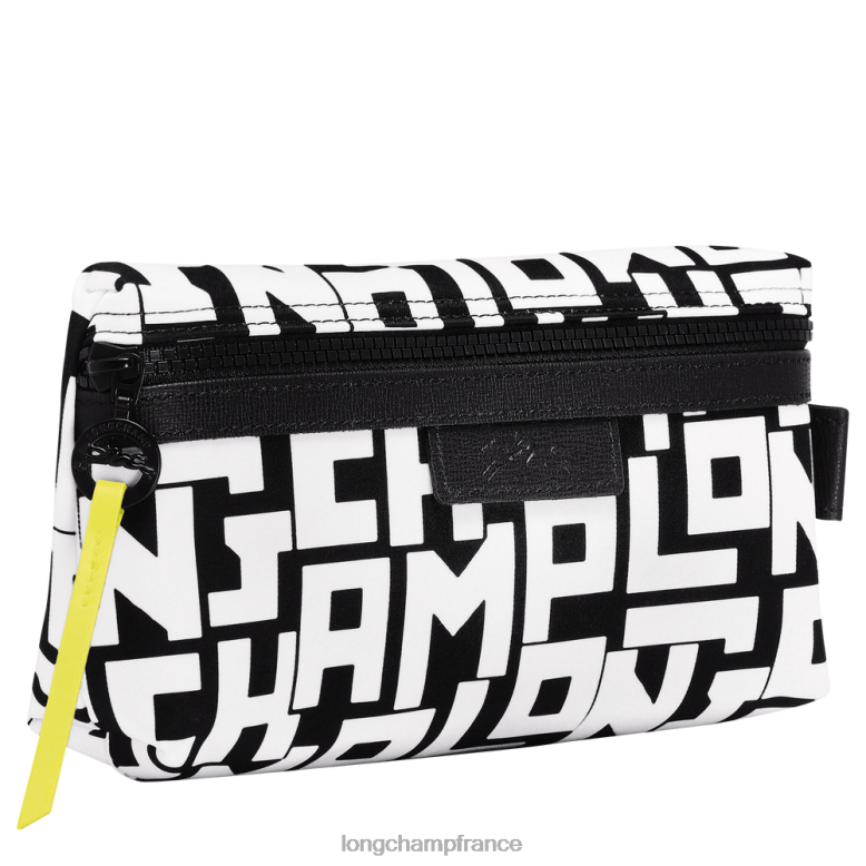 noir blanc femmes pochette lgp le pliage maroquinerie Longchamp Z6ZTP677