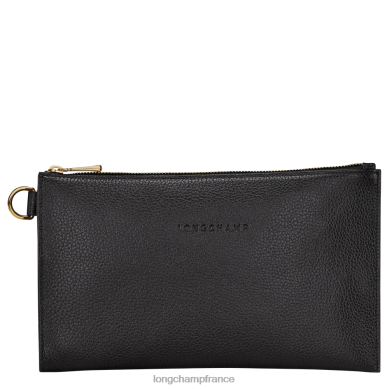 noir femmes pochette le foulonne maroquinerie Longchamp Z6ZTP699