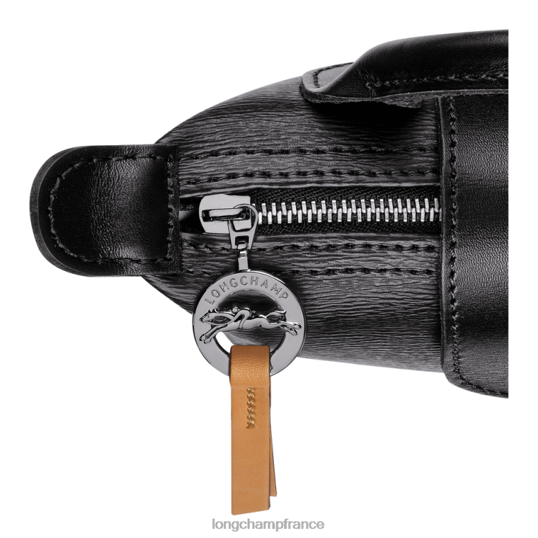 noir femmes pochette le pliage city avec poignée maroquinerie Longchamp Z6ZTP678